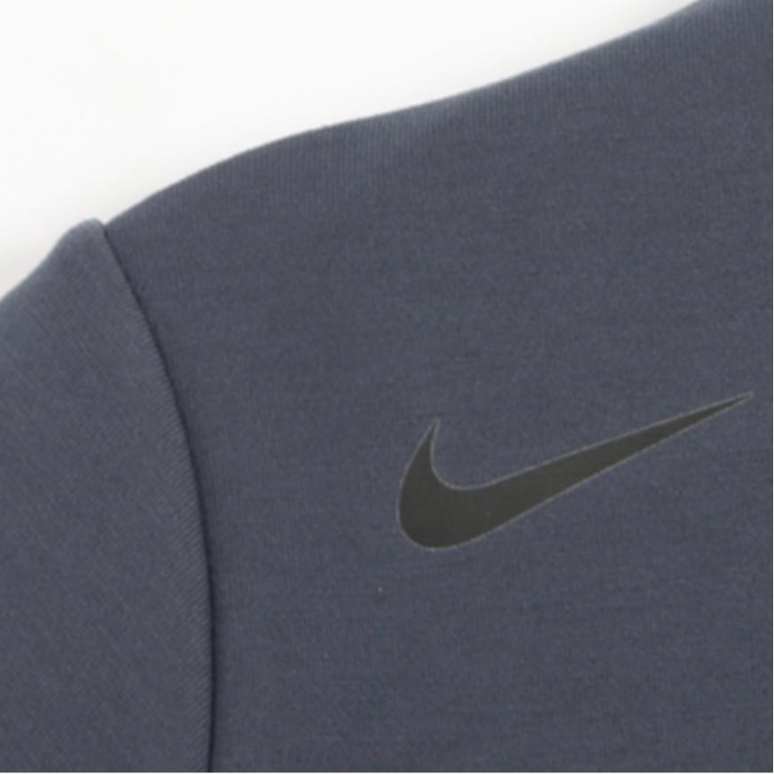 Nike Женская футболка с коротким рукавом Dri-Fit Swoosh с круглым вырезом, дышащая, влагоотводящая 860212-471