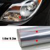 Светло-черная хамелеоновая фара, задняя фара, противотуманная фара, виниловая тонировочная пленка 100X30 см, внешние детали, покрывающая пленка, тюнинг автомобиля, универсальная