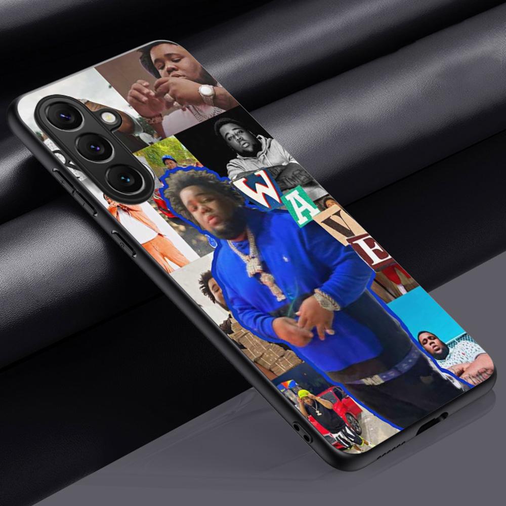 Модный крутой постер рэпера Rod Wave Чехол для телефона для Samsung Galaxy S26 S25 S24 S23 S22 S21 Plus Ultra Note20 Мягкий Черный