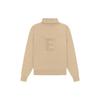 Essentials Ss23 Трикотажные женские топы с высоким воротом Sand Off-White FOG-SS23-086