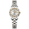 Fashion Luxury Ladies Quartz Watch Luminous Date 3Bar Waterproof Stainless Steel Wristwatch Perfect Gift For Girlfriend Lovers