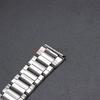 Ремешок для часов Tissot с плоским концом, из цельной нержавеющей стали, 12 мм, 14 мм, 16 мм, 18 мм, 20 мм, 22 мм, 24 мм, со складной застежкой.