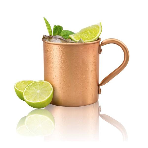 Чеканный Нержавеющая сталь с медным покрытием Кружка для Moscow Mule Кружка-барабан для пива Кофейная кружка Стакан для воды Посуда для напитков