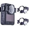Для DJI OSMO360 Защелкивающийся Защитный Чехол на Объектив Устойчивое к Царапинам Оптическое Стекло Зеркало Объектива для Защиты Панорамной Камеры