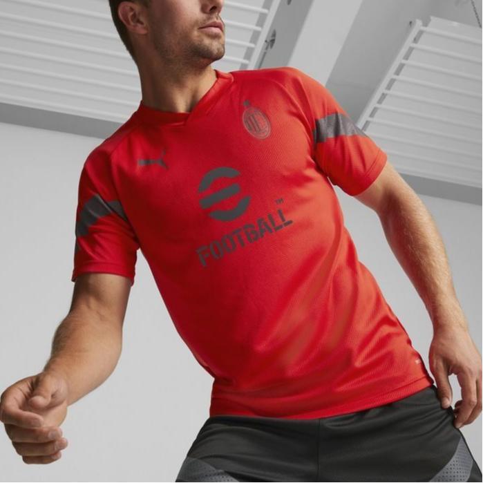 Puma Футболка с коротким рукавом Letter Casual, мужская, цвет красный 767566-09