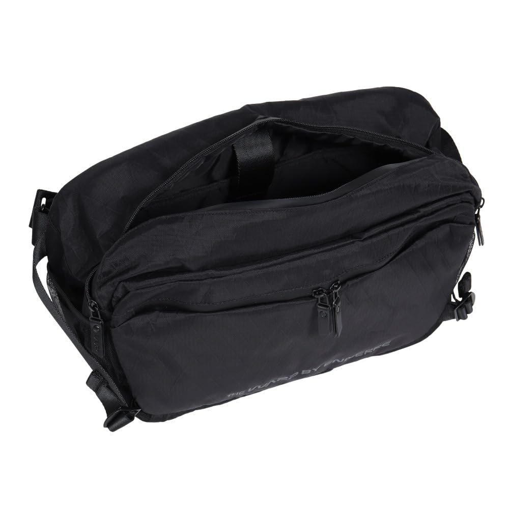 The Warp by Ennerre Bag WB3MGE54 BLK One-Shoulder (Black/FF/Men's)