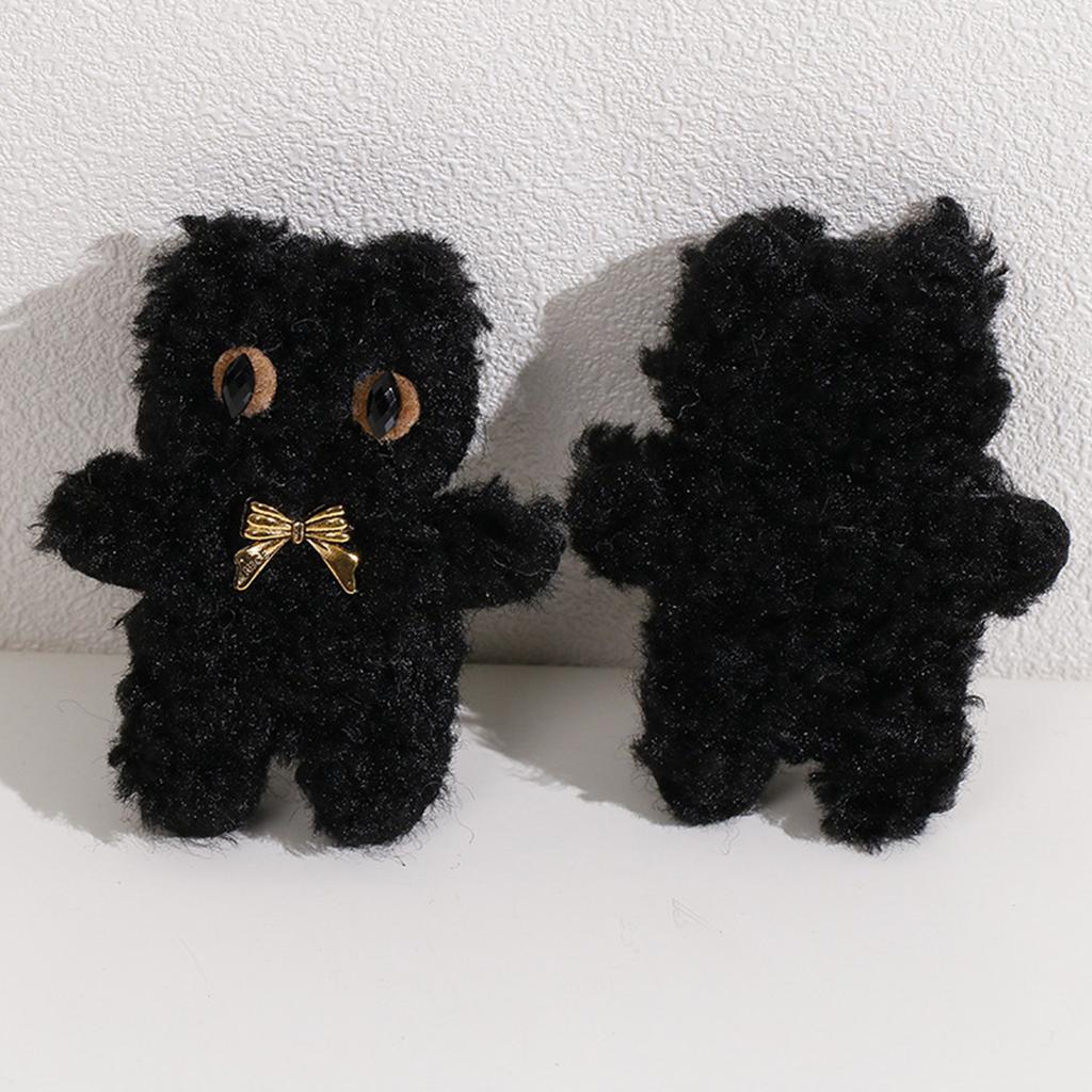 Милая мультяшная брошь-медведь Аксессуары для детской одежды и сумок Универсальный головной убор в виде медведя Украшение для сумки и одежды