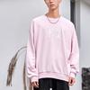 Li-Ning Свободная толстовка из серии Sports Fashion Series, топы унисекс, розовая AWDRH35-4