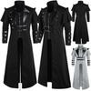 2023 Men's Irregular Trench Coat - Autumn/Winter Halloween Jacket W118