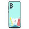 Зуб Зубы Смешной Стоматолог Чехол для Телефона Для Samsung S25,S24,S21,S22,S23,S30,Ultra,S20,Plus,Fe,Lite,Note,10,9,5G Черный Чехол