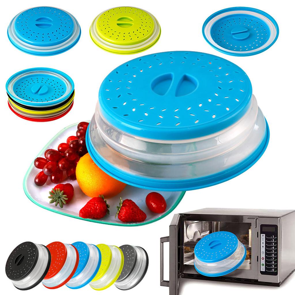 AND Silicone Folding Collapsible Microwave Cover Splatter Screen  Microwave
