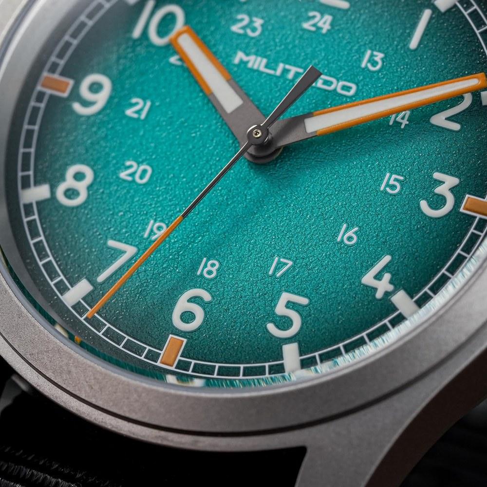 1963 Часы Militado ML05 Field Watch 38 мм VH Секундная стрелка Кварц Мужские
