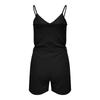 Женский комбинезон с V-образным вырезом, регулируемыми бретелями и простым поясом JDY