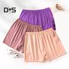 Seniors Women Cotton Underwear Loose Soft Boxer Briefs High-Waisted Boyshorts Panties for Middle Elderly Ladies