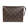 [Б/У] Poche Toilette 19 Классическая Monogram Универсальная Портативная Холщовая Сумка-косметичка Клатч - Очень Хорошее Состояние #34DEBZ