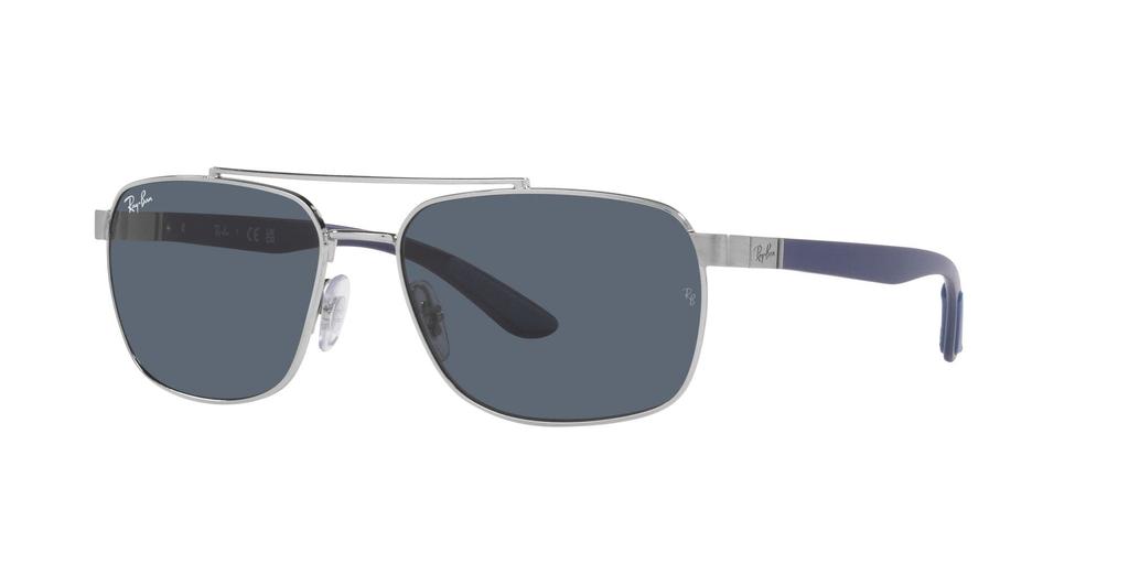 Солнцезащитные очки RB3701 SILVER 59 924387 Легкие [Ray-Ban] (Серебряный)