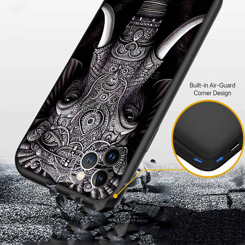 MH8 Animal Elephant Phone Shell for Samsung S20 S21 S22 S23 S24 FE Ultra Plus Lite S21S A55 A07 A17 F06 F16 M06 M16 M56 A36 A37 A57