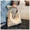 Shoulder Bag Women Velvet Large Capacity for Office and Daily Use