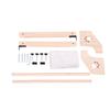 Cat Window Sill Perch Sturdy Stable Wooden Simple Assembly Windowsill Mount Cat Hammock Bed Cat Window Seat for Cats