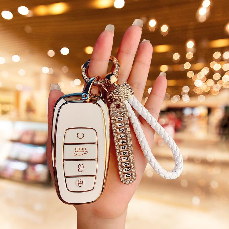 Подходит для комплекта ключей Hongqi h5 23 h9 hs7 накладка h7 пряжка eqm5 специальный e-hs3 высококлассный hs5 автомобиль для мужчин и женщин