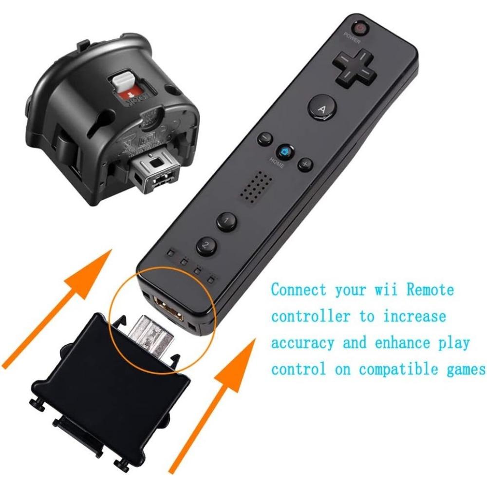 Адаптер Wii Motion Plus, улучшенное крепление Motion для пульта дистанционного управления Wii