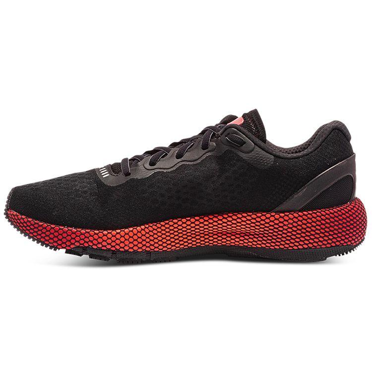 Under Armour HOVR Machina 2 CLRSHFT Knit Cool Versatile Low-Top Lifestyle Sneakers Unisex Sneakers Black Red 3025203-001