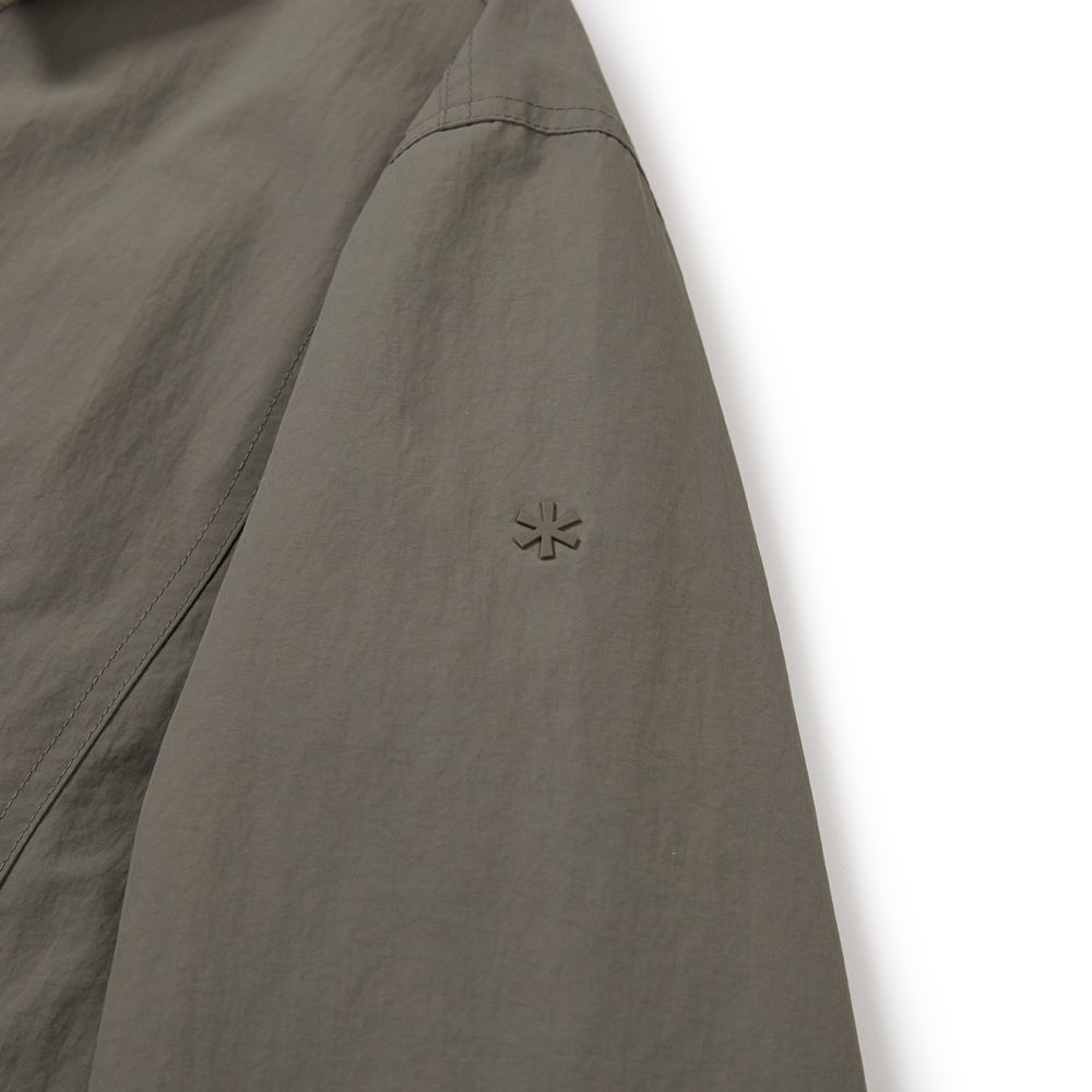 [Snowpeak] Campul Women's Collar Windbreaker Dark Khaki (S24FWCWB17)