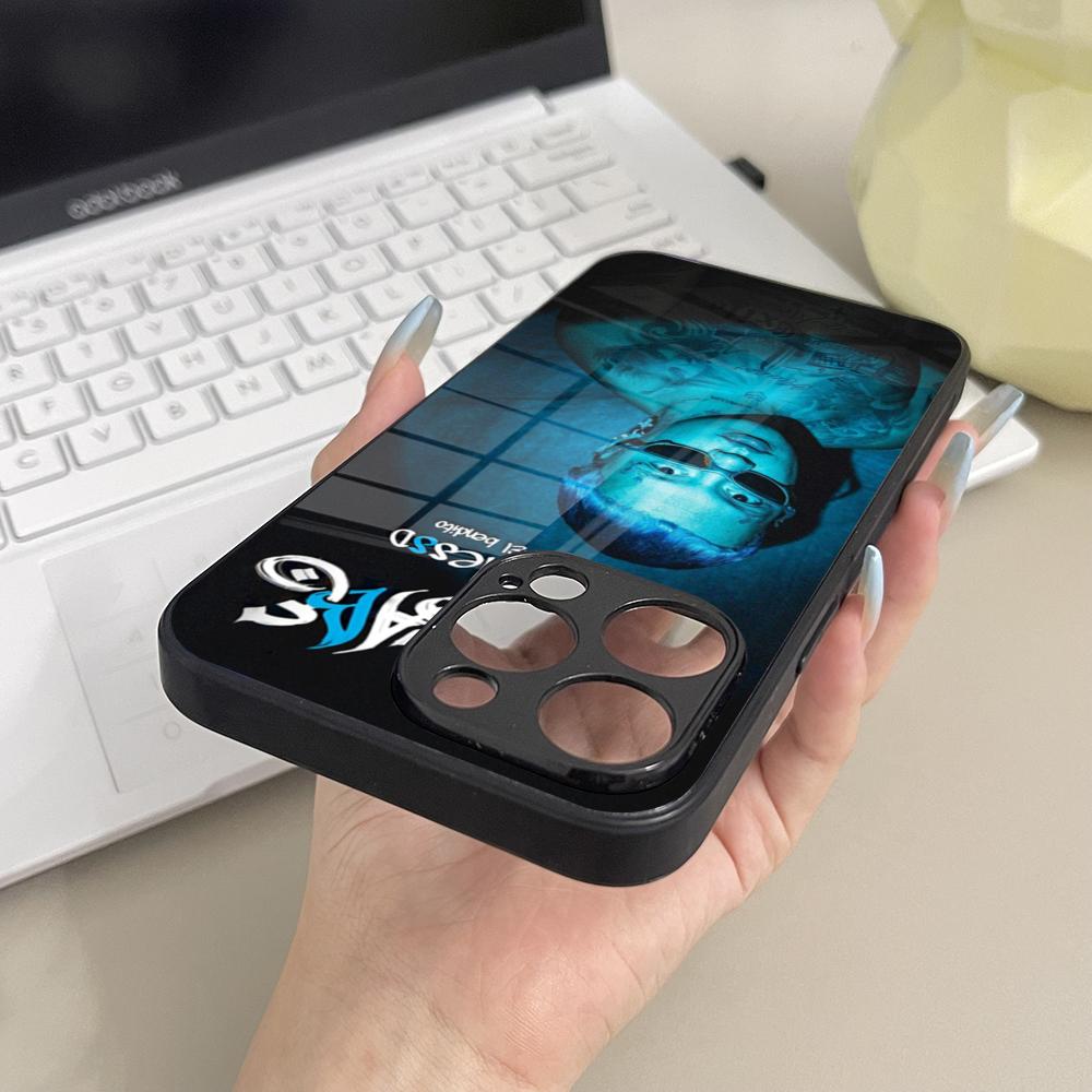 Phone Case Glass For Samsung Galaxy S26 S25 S23 S24 S21 S22 S20 Ultra Fe Plus A16 Cover Blessd Cantante Rapper