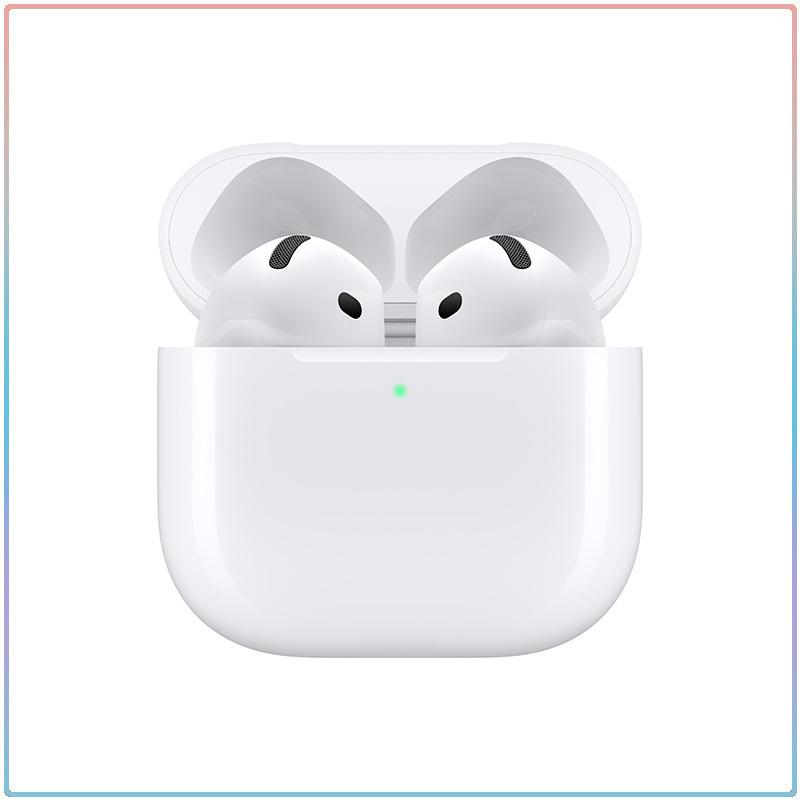 Apple AirPods 4 Bluetooth 5.3 Беспроводные наушники Адаптивный эквалайзер Изоляция голоса Двойной микрофон Длительное воспроизведение 30 часов Автоматическое всплывающее окно Спортивные Мини-наушники