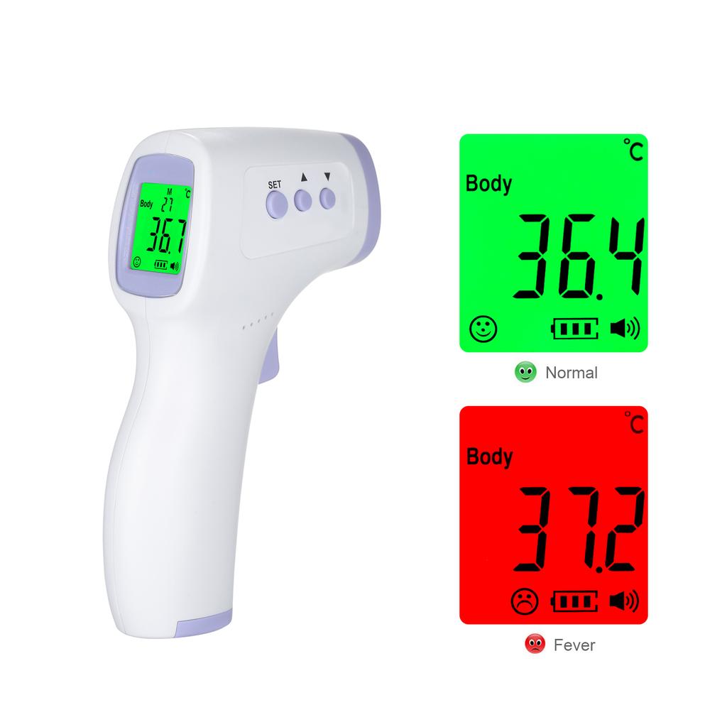 Digital Infrared Forehead Thermometer Non-Contact IR Thermometer Handheld LCD Digital Temperature