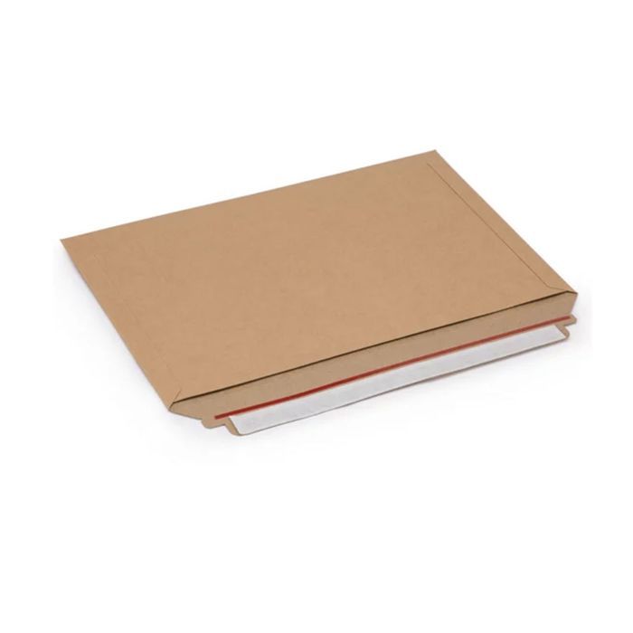 75 Cardboard Pockets with Adhesive Closure - 33.4 X 23.4 Cm