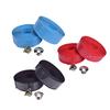 1 Pair Road Bike Bicycle Handlebar Tape Cycling Handle Belt Cork Wrap With Plugs