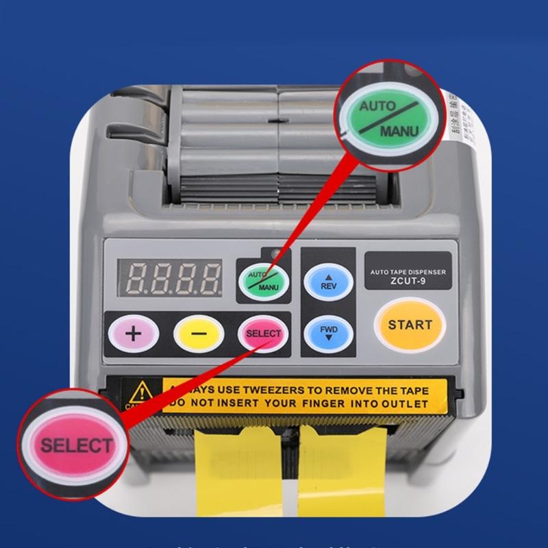 Sturdy Plastic Automatic Tape Dispenser Builts With ABS Materials Convenient for Long Time Use High Performances