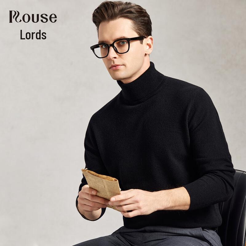 Мужской свитер с высоким воротником Luotz из 100% кашемира