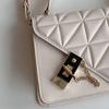 Small Handbags for Women Fashion Large Capacity PU Adjustable Shoulder Bag Underarm Bag for Dating White