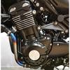 [LEDISHUN] Крышка двигателя Слайдер двигателя Защита двигателя для Kawasaki Z900 Z900RS Z900RSCAFE Все модели (Цвет серебристый)
