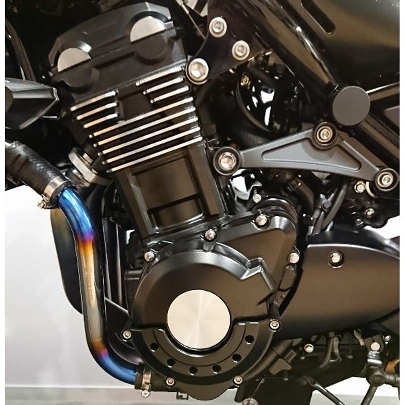 [LEDISHUN] Крышка двигателя Слайдер двигателя Защита двигателя для Kawasaki Z900 Z900RS Z900RSCAFE Все модели (Цвет серебристый)