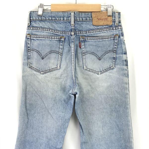 Levi’s 80-е Сделано на Филиппинах 505-0217 Штамп на пуговице 359 Джинсы из денима с эффектом краш Мужские W30 Длина по внутреннему шву 73 см Винтаж(ИСПОЛЬЗОВАЛ)