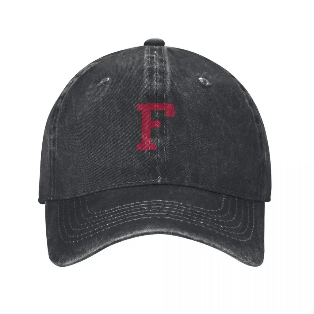Fordham F Baseball Cap Sailor Cap for Unisex Sun Hat Luxury Hat Baseball For Unisex Womens