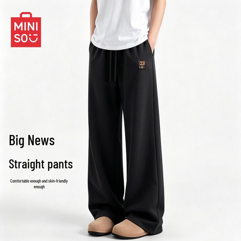 MINISO Мужские повседневные брюки прямого кроя