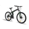 X9 21-Speed Professional Full Suspension Mountain Bike– 26” MTB with Dual Disc Brakes HeavyDuty Steel Frame for Ultimate Control