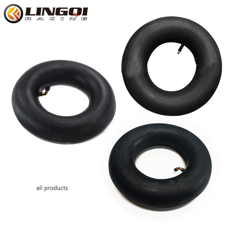 LINGQI RACING Inner Tube Outer Tire 3.50/4.00-6 4.10/3.50-5 4.10/3.50-6 For 49cc Mini Quad Dirt Motorcycle Folding Bicycle Parts