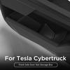 For Tesla Cybertruck 2025 2025 Car Door Side Storage Box 2PCS TPE Front Storage Tray Organizer Tidying Black