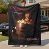 1PC CONJURING POPCORN Outdoor Flannel Blanket Soft Plush Decor for Picnics, camping,Bedroom, Playroom, Office1151A