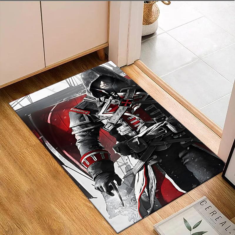1PC Assassin Carpet Floor mat, Anti-slip mat Chair rug For livingroom,Bedroom, doormat home decor Gift Christmas Gifts
