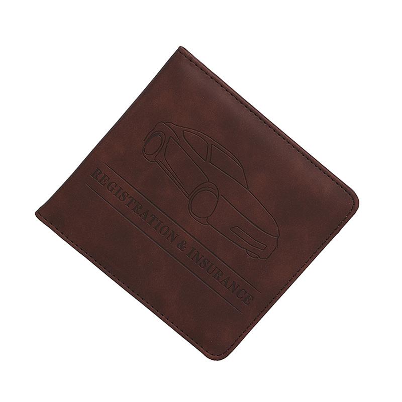 PU кожаный держатель для страховки автомобиля, чехол для водительских прав, сумка для хранения автодокументов, держатель для кредитных карт, чехол-кошелек