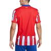 Nike Футболка Atletico Madrid 2024/25 Home легкая, быстросохнущая, удобная, с коротким рукавом, мужская, королевско-синяя, светло-красная, белая FN8769-405