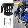 Прочный держатель для стакана/напитка на руль мотоцикла для Harley Road King Electra Glide Sportster Dyna Softail 1996-UP для езды