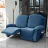 1/2 Seater Recliner Sofa Cover Elastic Velvet Relax Armchair Slipcover All-inclusive Lazy Boy Chair Covers Furniture Protector