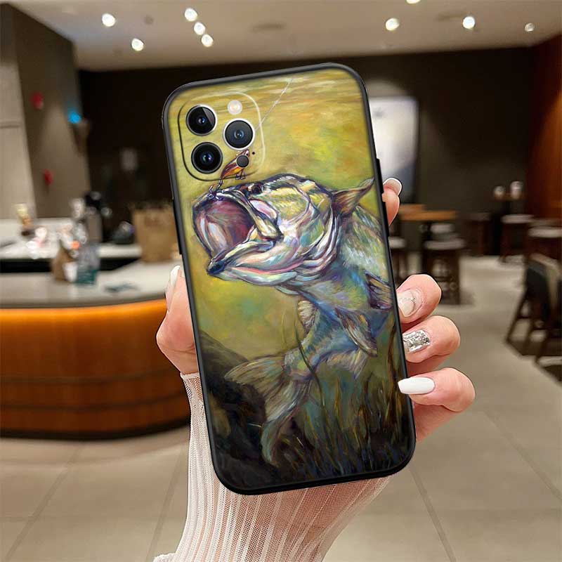 RE4 Angling Go Fishing Phone Case for Samsung Galaxy S20 S21 S22 Ultra FE + Plus A21S A22 A24 A25 A26 A30 A30S A31